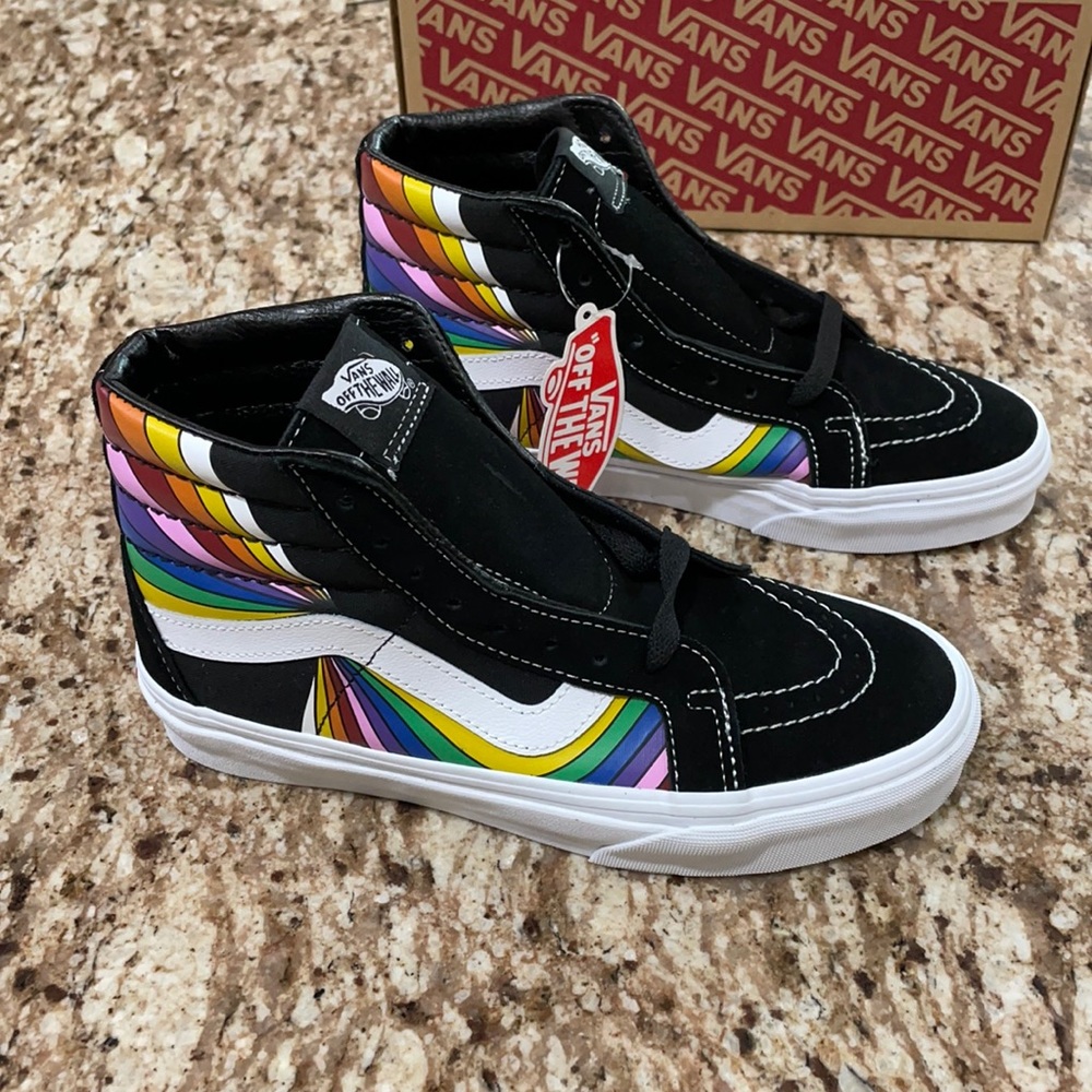 Vans Sk8-Hi Refract Black